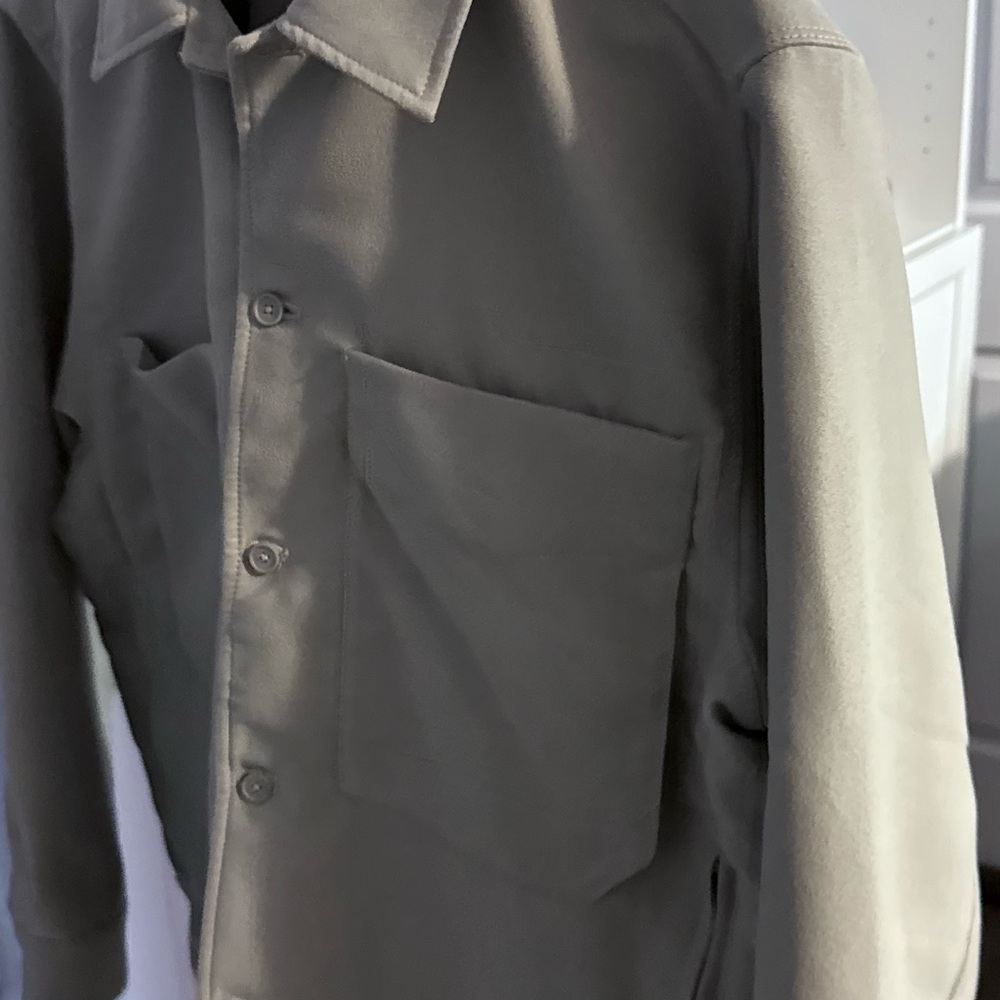 Lululemon Suede Shirt Jacket